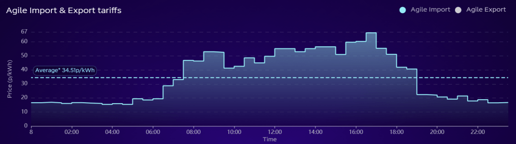 Exposing Octopus Agile prices through the new Matter Commodity Tariff Cluster