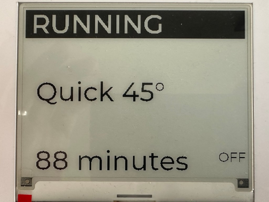 Porting my Tiny Matter Dishwasher to a CrowPanel E-Paper display