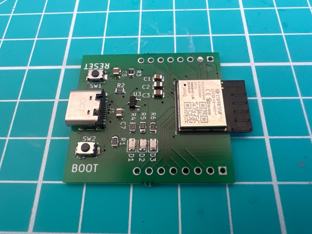 My first attempt at building an ESP32-H2-MINI-1 PCB didn’t go to&nbsp;plan!