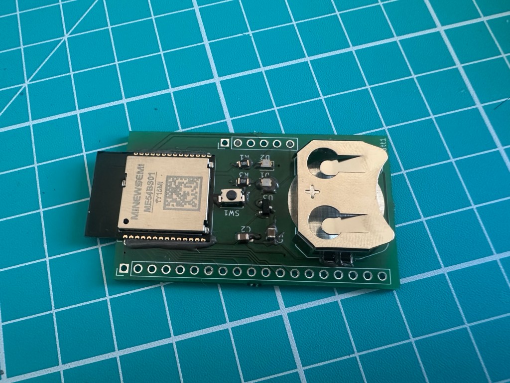 Assembling and flashing my custom nRF54L15&nbsp;board