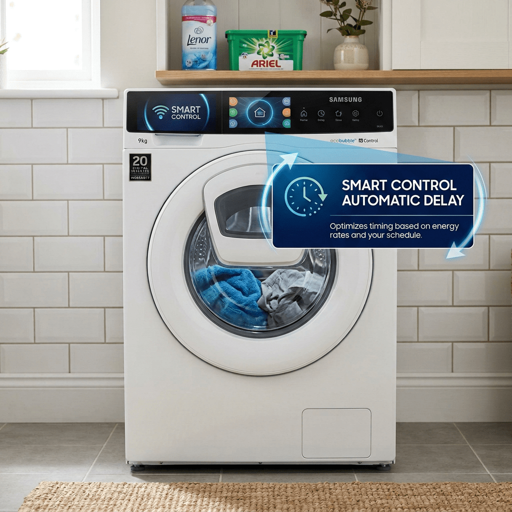 Automatic delay of my SmartThings Samsung Washing Machine