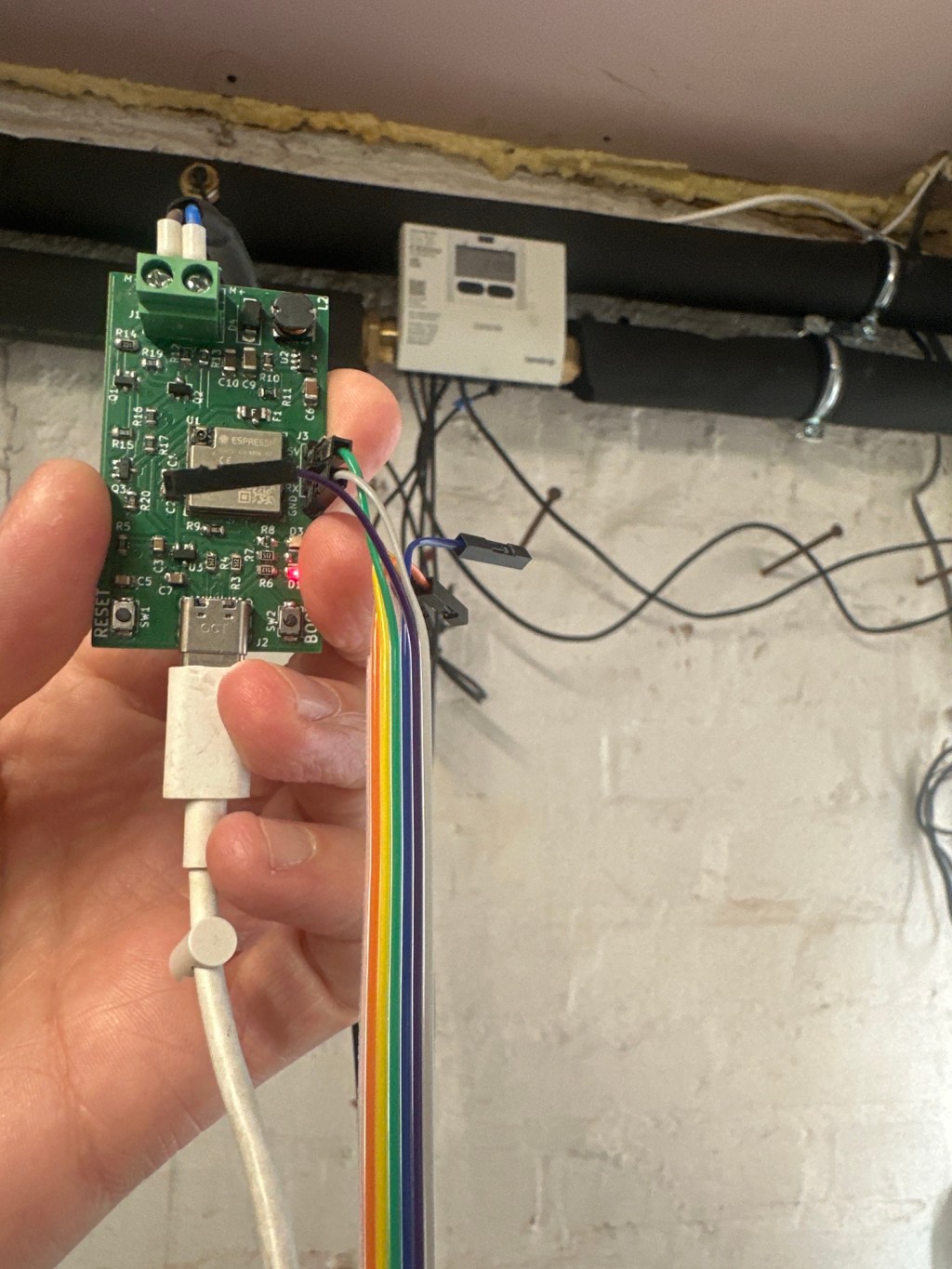 MBus ESP32 Adapter – Reading a Kamstrup 403!